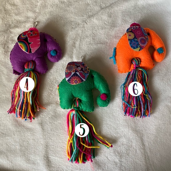 Frida Khalo & Elephant Bag Charm - Picture 2 of 6